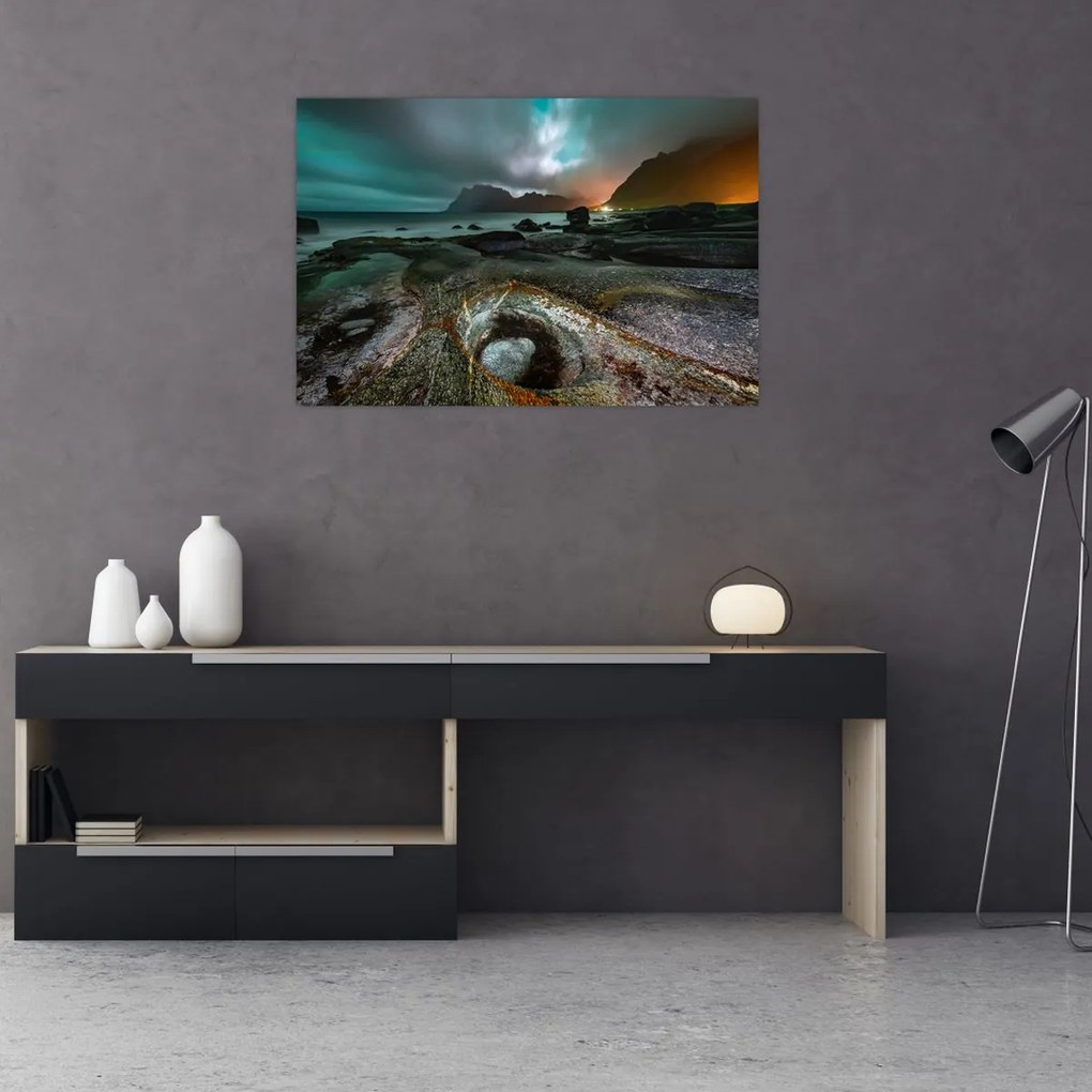 Tablou - Scena de noapte (90x60 cm)