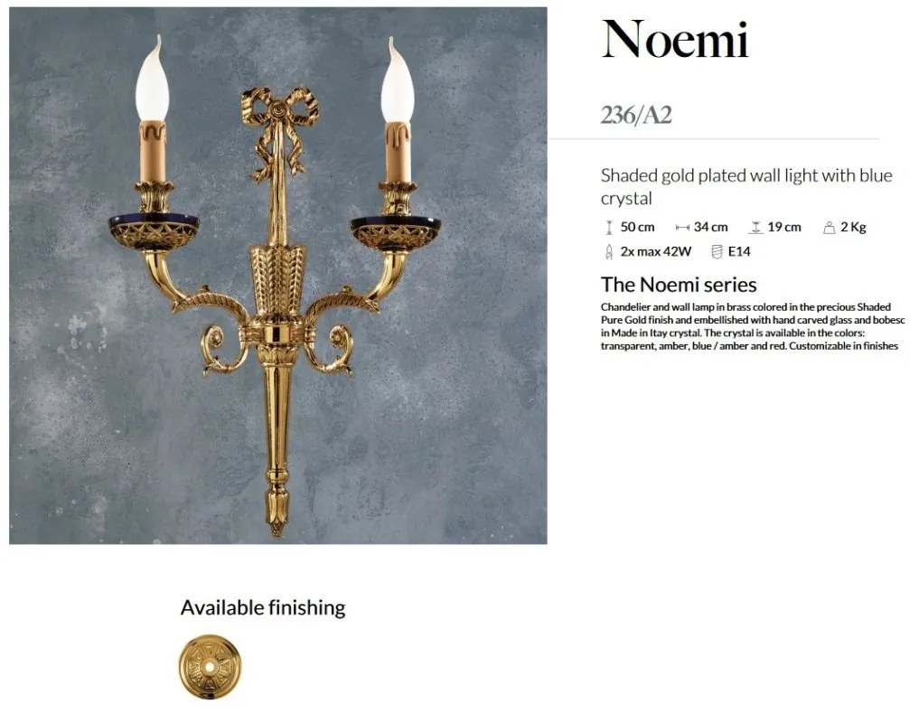 Aplica de perete LUX realizata manual Noemi