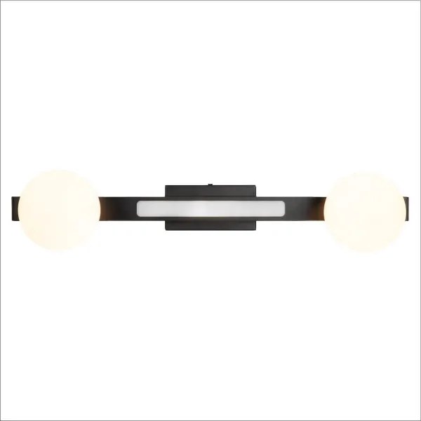 Aplică LED MAGNET LED/13W/230V + 2xG9/60W 3000/4000K negru