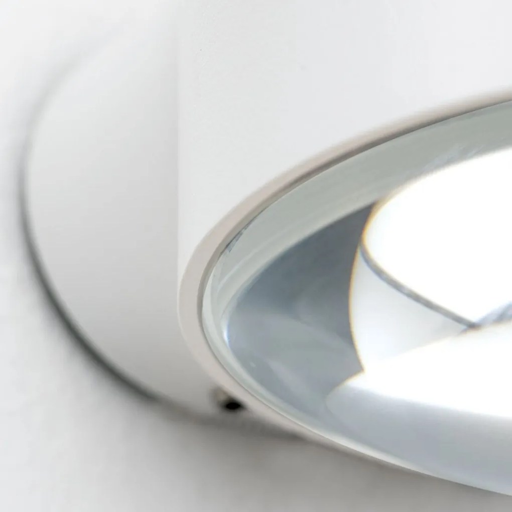 Aplica LED iluminat ambiental up/down IP65 TATRA alba