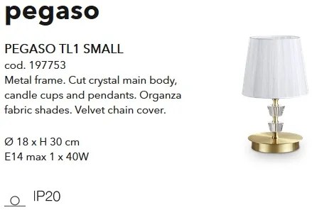 Veioza design clasic PEGASO TL1 SMALL alama 197753