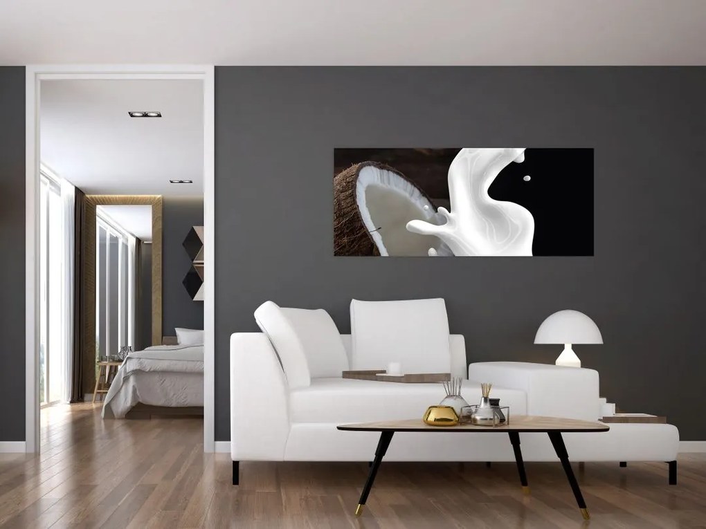 Tablou - laptele de cocos (120x50 cm)