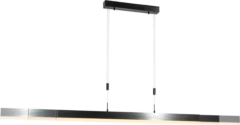 Lampă Pandantiv Reglabilă Negru Inclusiv LED Dimmable - Lamba