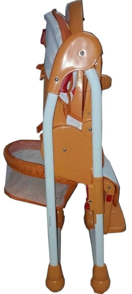 Scaun de masa pentru copii si bebe Baby Care™ reglabil in 3 trepte,pliabil, centura de siguranta, sezut comfortabil, masuta detasabila, functie