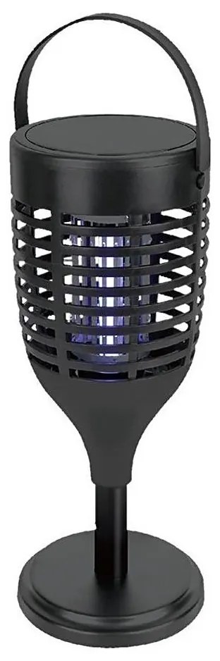 Lampa solară LED anti-insecte 1,3W/3,7V IP24, acoperire 20 m