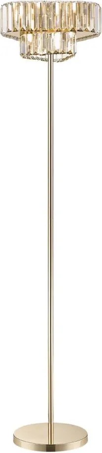 Zuma Line F0496-03G-F7AC - Lampadar HELIOS, 3x G9/33W/230V, auriu