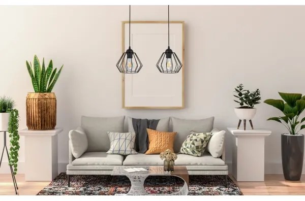 Lustră pe cablu CEED 2xE27/60W/230V