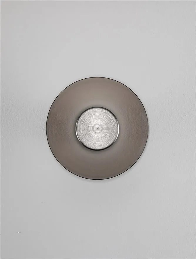 Aplica LED design ambiental Esti maro inchis 15cm