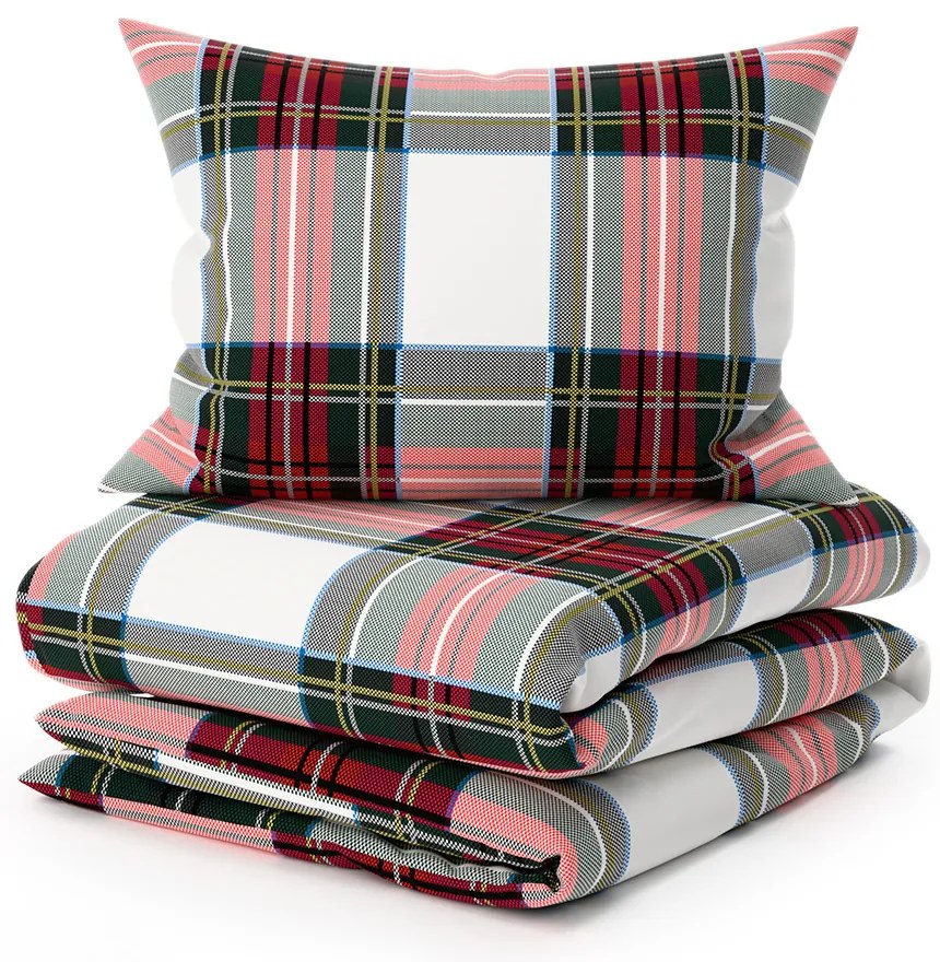 Lenjerie pat de bumbac LANSO colorata Dimensiune lenjerie de pat: 70 x 90 cm | 140 x 200 cm