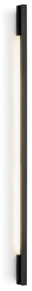 Aplica LED de perete desgin minimalist Asse negru H-150cm