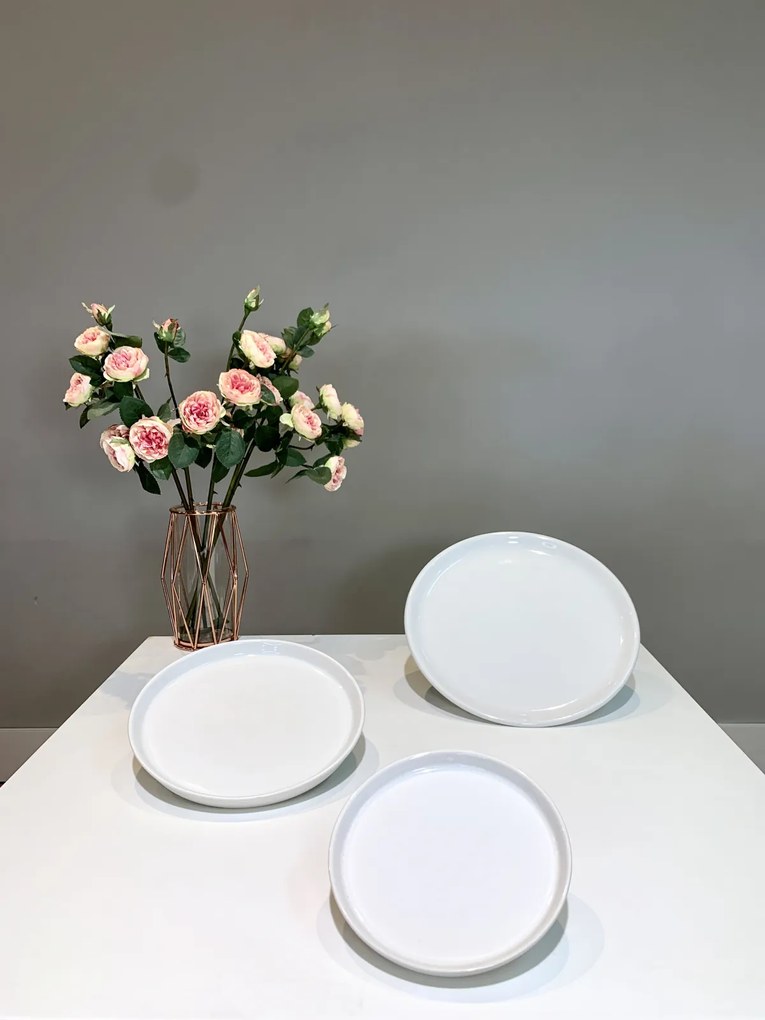 Platou Casablanca Roma 30 cm Alb