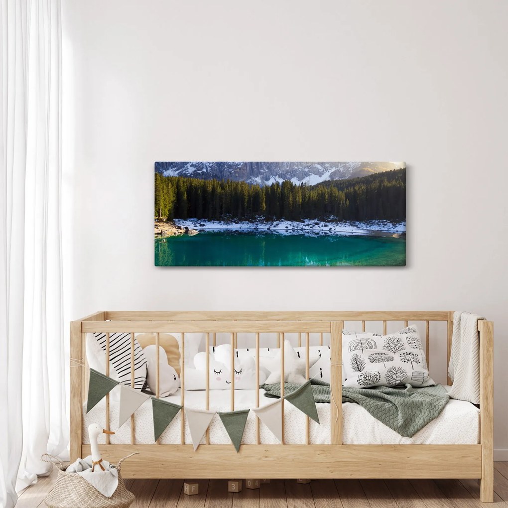 Tablou - Lacul Karersee (120x50 cm)