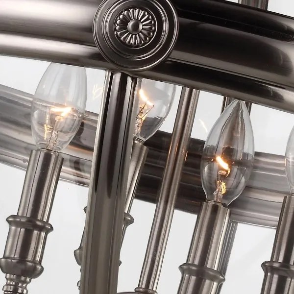 Lustră pe lanț Feiss FE-ADAMS-4P-ANL ADAMS 4xE14/60W/230V bronz