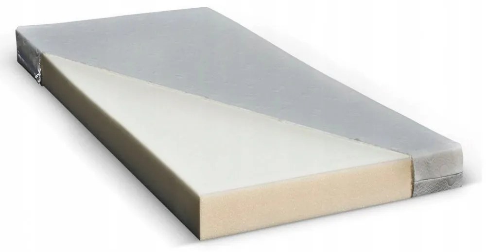 Pat practic 2 in 1 pentru copii 160 x 80 cm alb