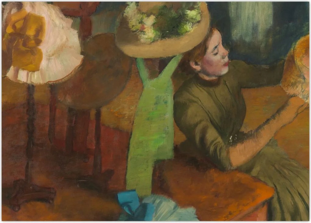 Tablou - Edgar Degas, The Millinery Shop, reproducere (70x50 cm)