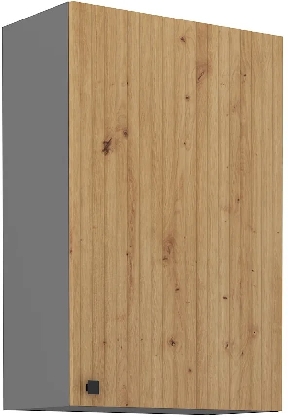 Dulap superior de bucătărie Avantoe 60 G-90 1F (Stejar artisan + Antracit). 1049633