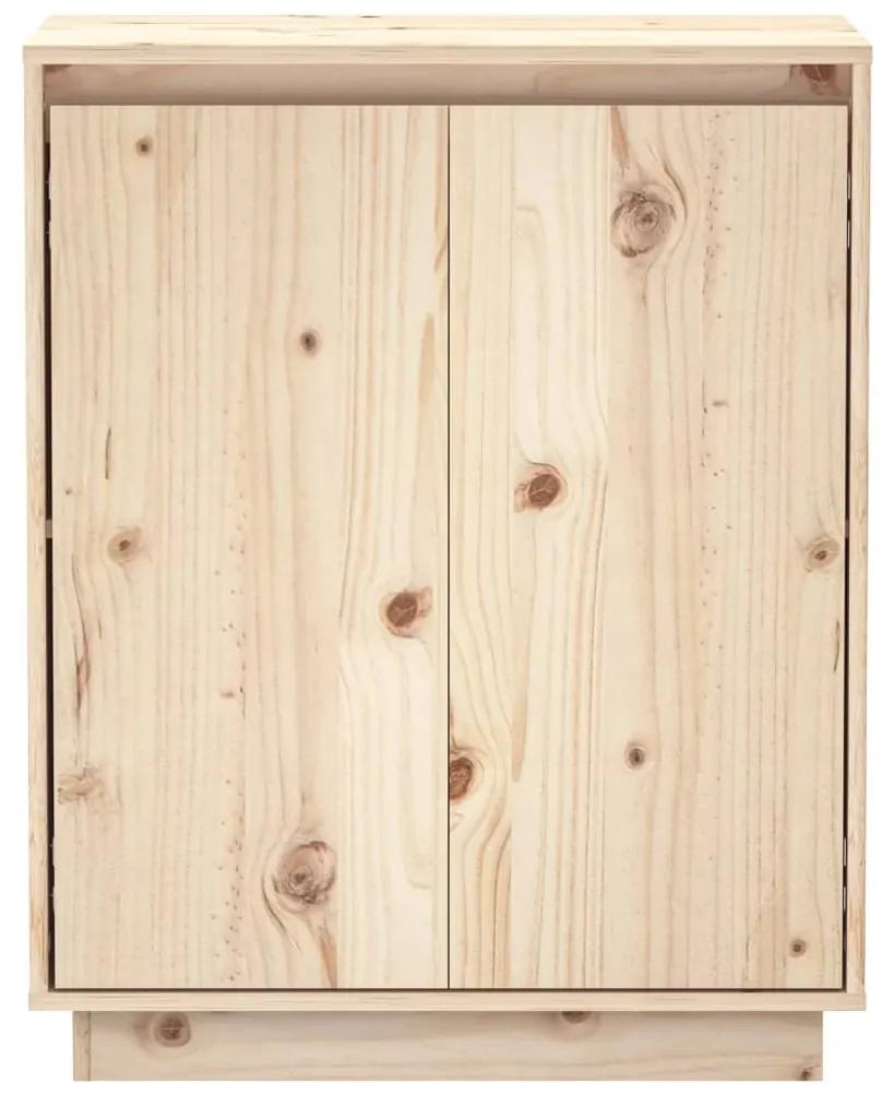 Servanta, 60x34x75 cm, lemn masiv de pin 1, Maro