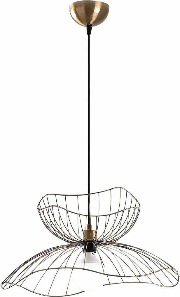 Lustra FARAC 6391, bronz, metal, 50x121 cm