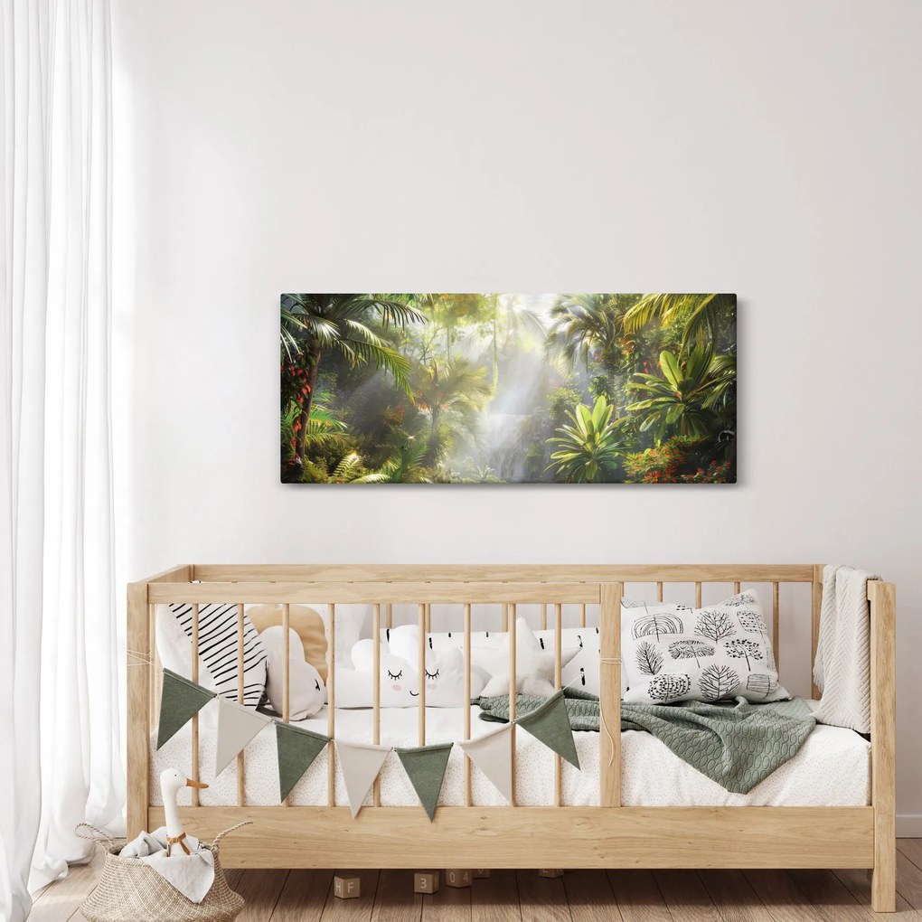 Tablou - Pădure tropicală (120x50 cm)