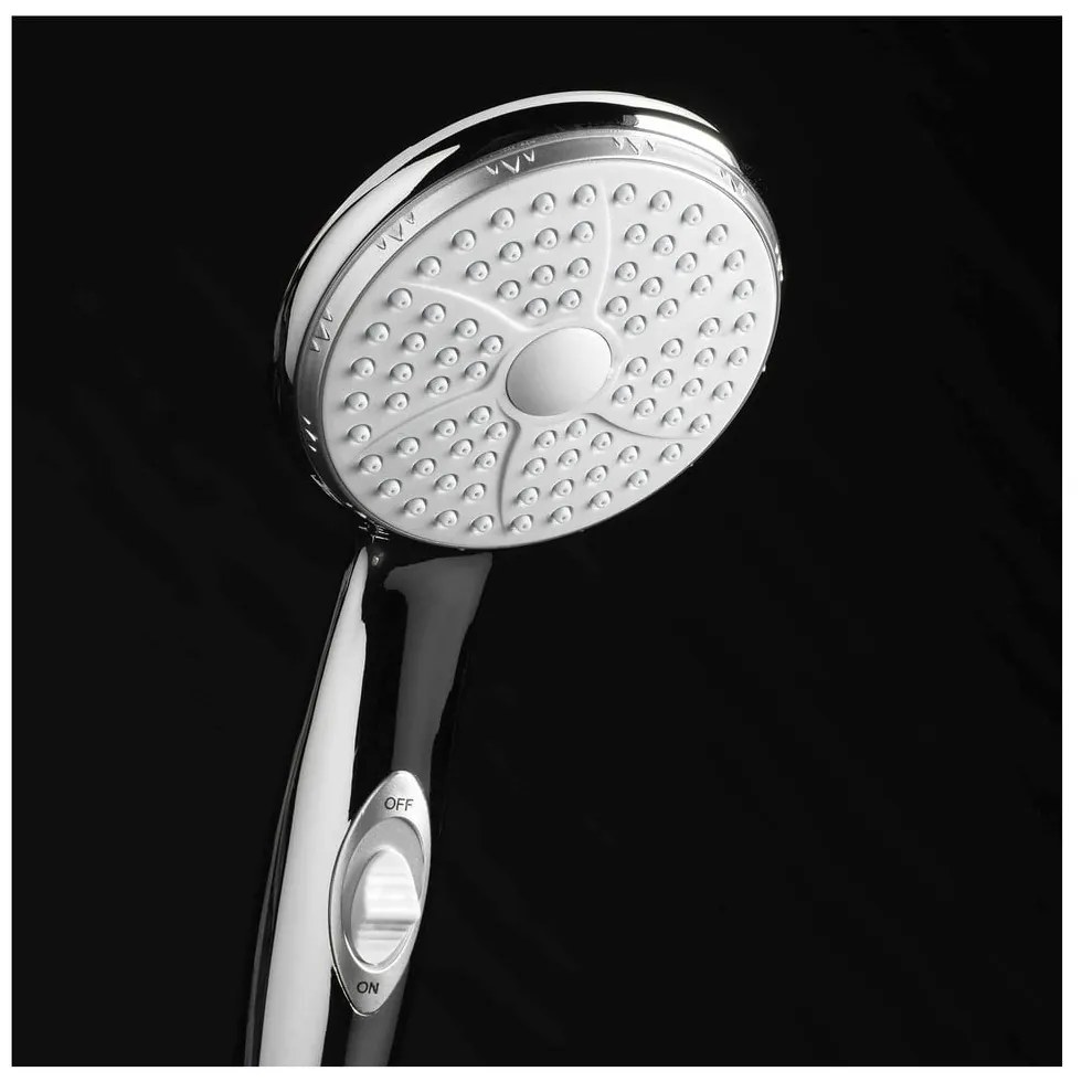 Cap de duș cu furtun ø 10 cm Hydro – douceur d'intérieur