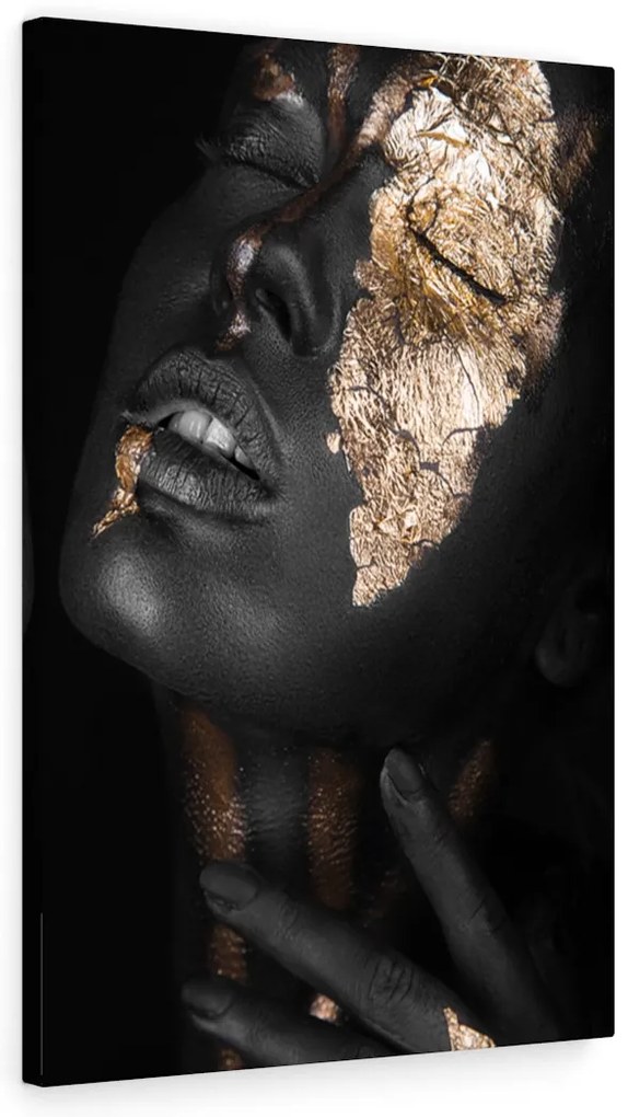 Tablou canvas Golden Girl 120x80 cm
