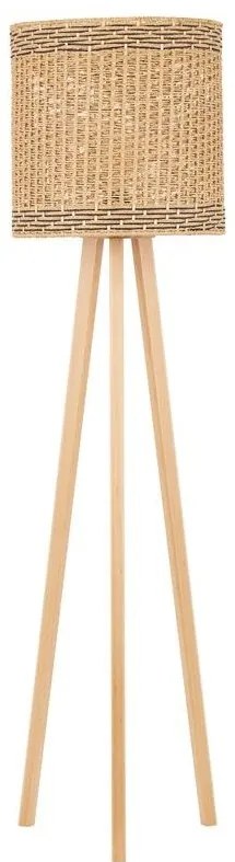 Lampa de podea boho style design natural PLETTE