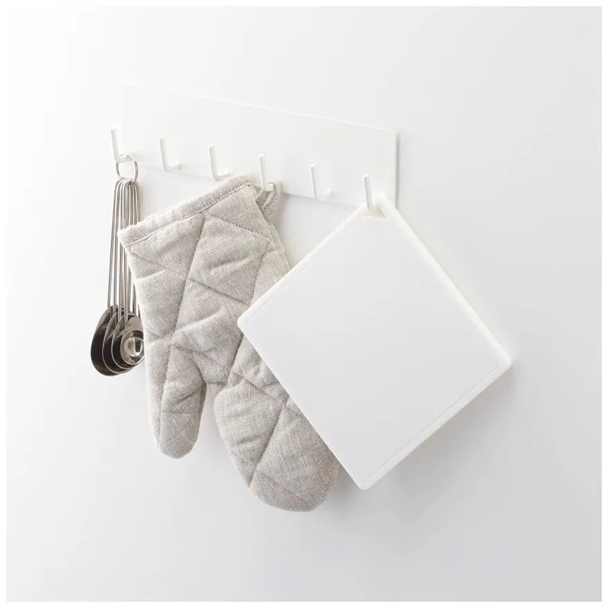 Suport pentru vase fierbinți YAMAZAKI Tower Square, alb