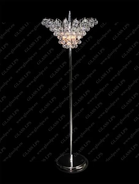 Lampadar, lampa de podea LUX cristal Bohemia