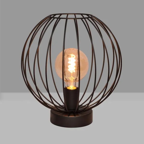 Lampă de masă MERCURE 1xE27/15W/230V neagră