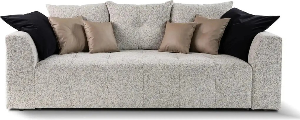 Canapea extensibila ROYAL IV, stofa bej deschis - Puente 06, 247x116x9