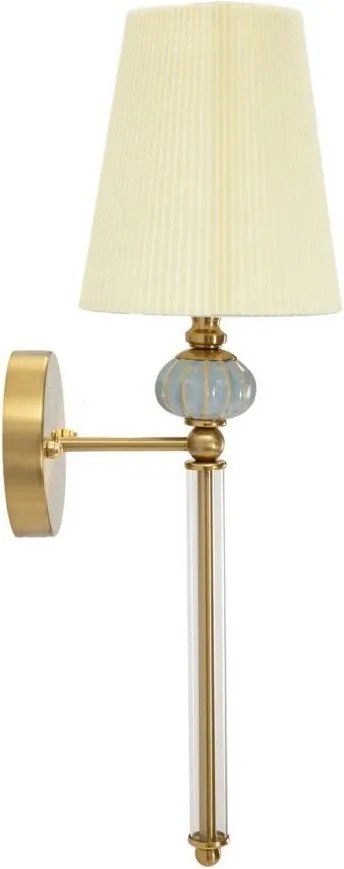 Aplică de perete albă-aurie Warsaw – Mauro Ferretti