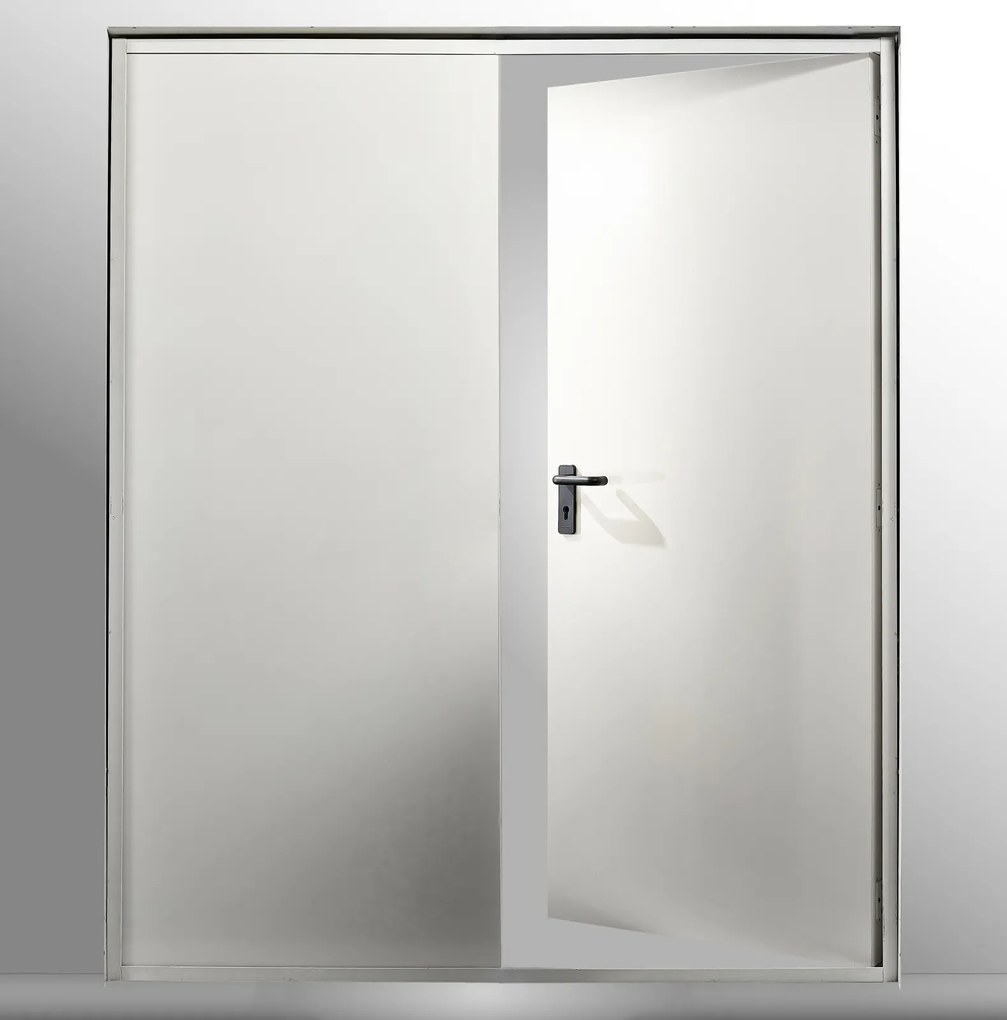 Usa antifoc EI60 120 - NON-Standard cu inaltime 1800 2400 2650 mm RAL 9010, 2600(1300+1300), 120, DR, 2650, Dubla