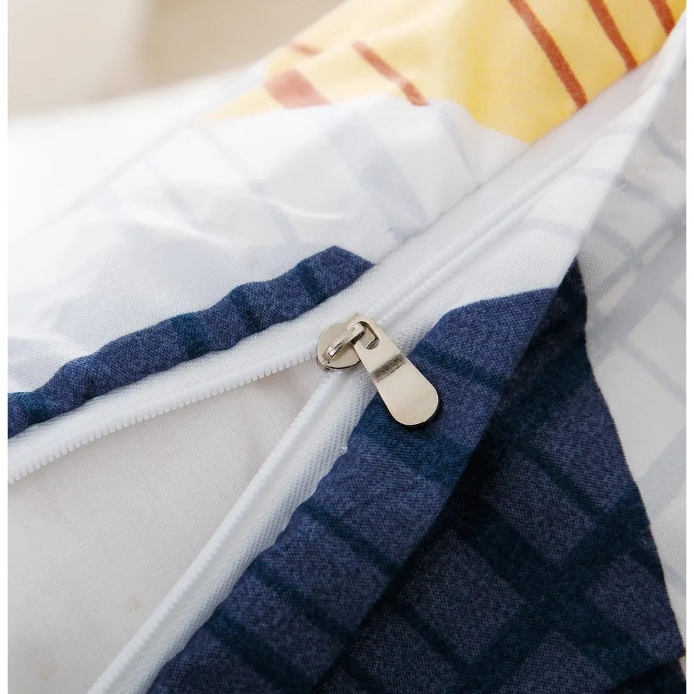 Lenjerie de pat din microsatin pentru pat de o persoană cu 3 piese 140x200 cm Amelie – My House