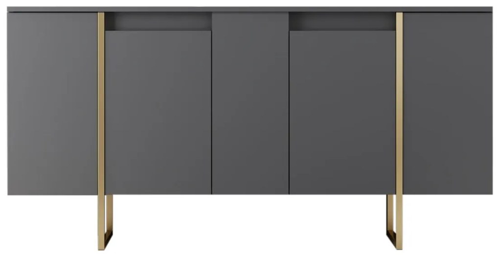 Dulap Luna (antracit + auriu). 1073570