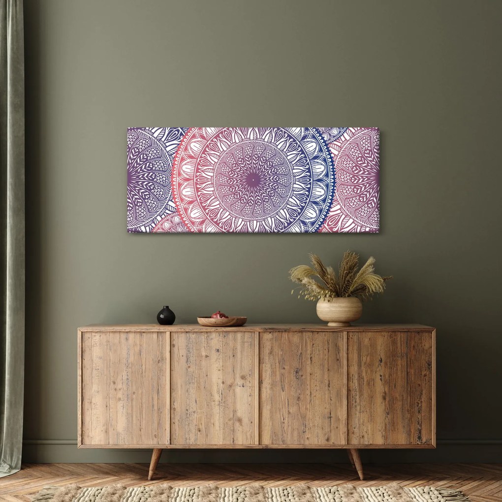 Tablou din mandale (120x50 cm)