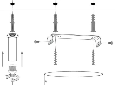 Lustră pe cablu SILIA 5xG9/12W/230V negru