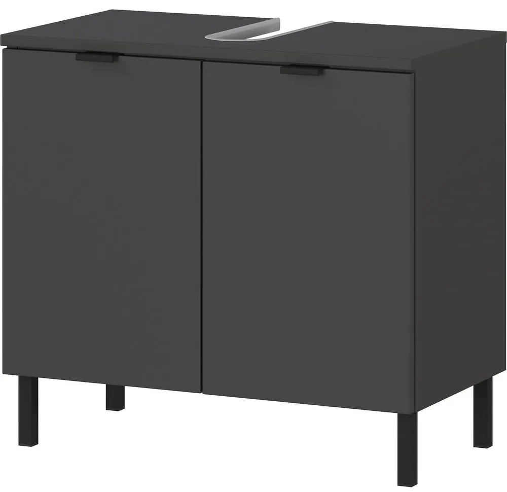 Dulap sub chiuvetă gri antracit 60x56 cm Arcena – Germania