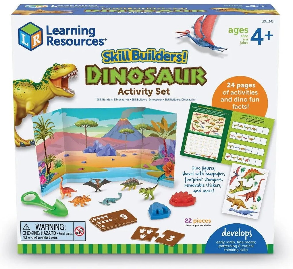 SET ACTIVITATI EDUCATIVE - DINOZAURI - LEARNING RESOURCES (LER1262)