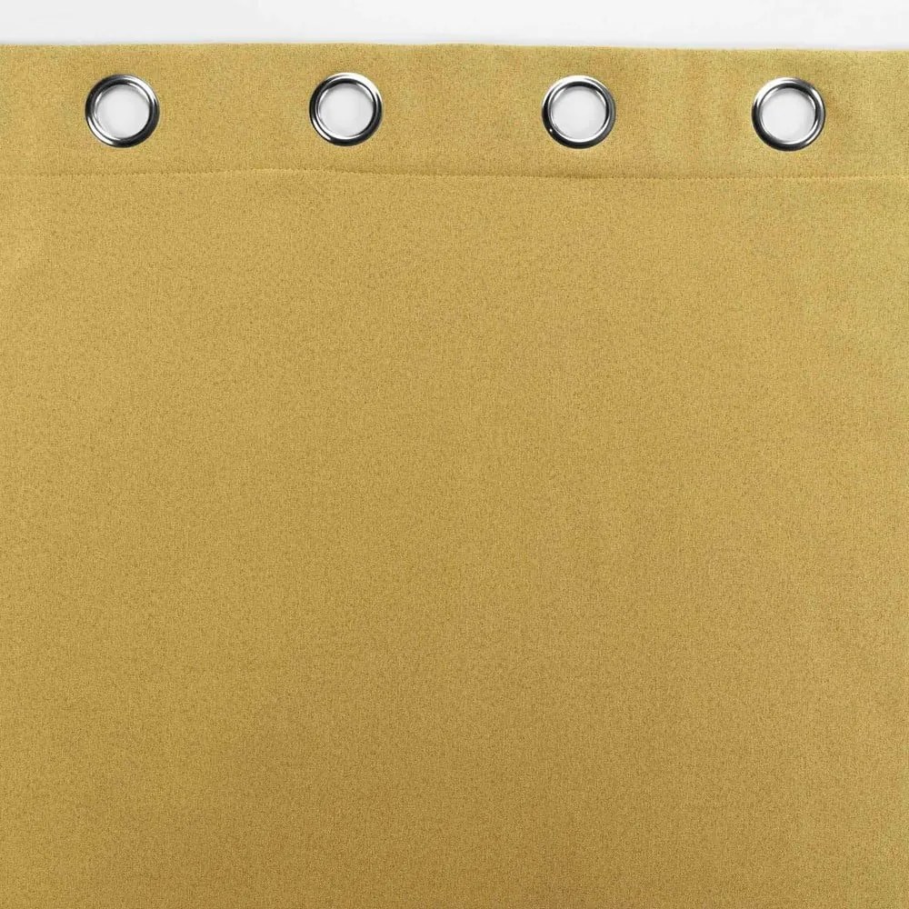 Draperie galbenă antifonică 140x260 cm Jupiter – douceur d'intérieur