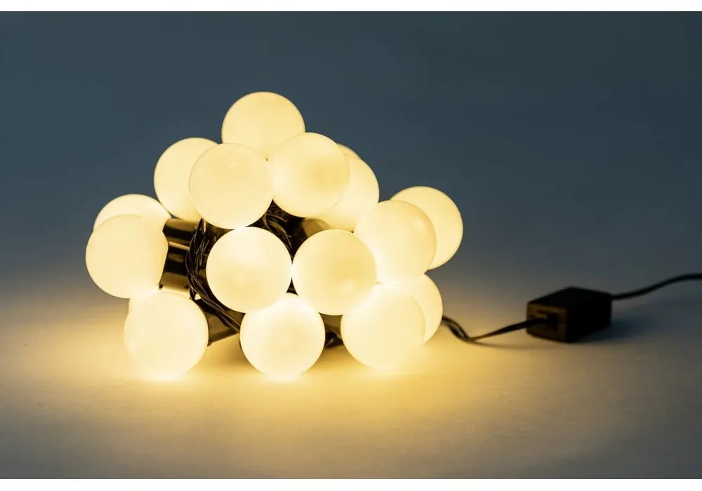 Ghirlandă luminoasă cu LED Bonami Essentials, 20 becuri, alb