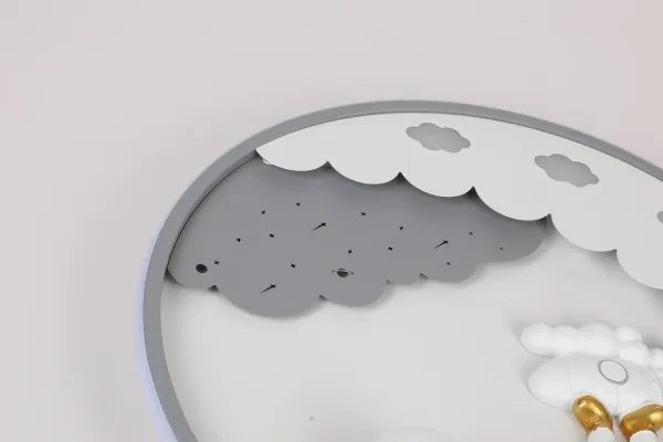 Brilagi - Plafonieră LED reglabilă pentru copii ASTRO LED/68W/230V 3000-6000K +telecomandă