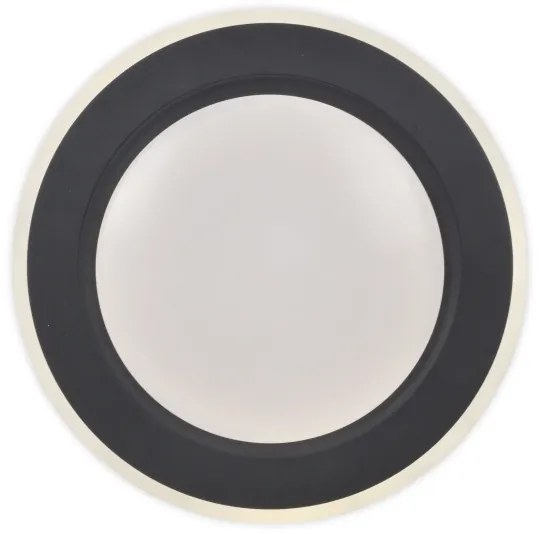 Plafonieră LED dimabilă LED/51W/230V neagră Top Light + telecomandă