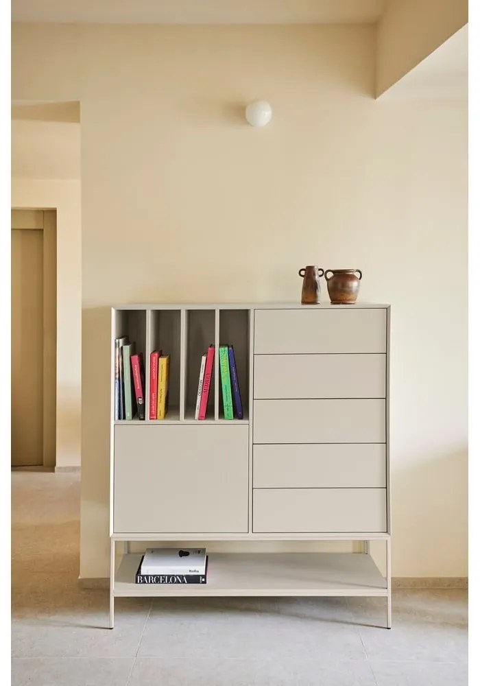 Dulap cărămiziu 120x140x45 cm Platt – Teulat