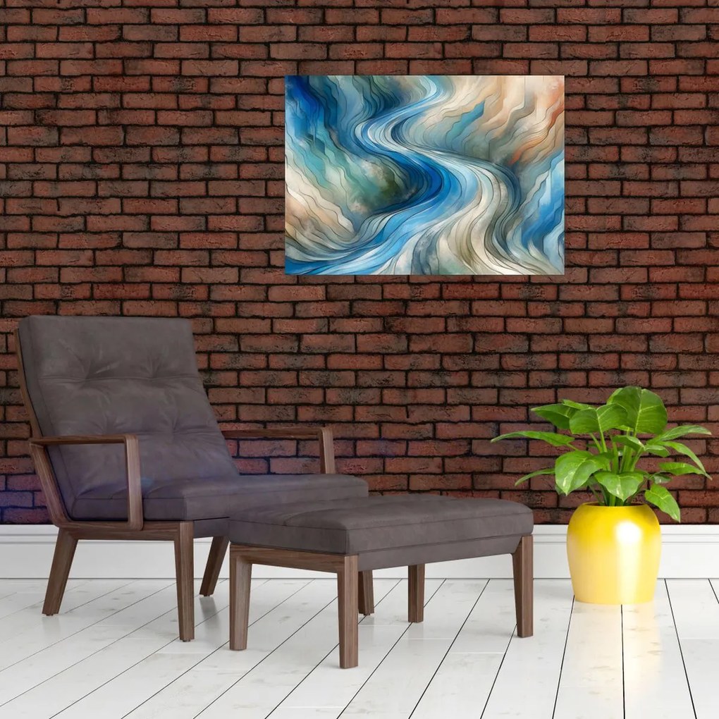 Tablou - Curent abstract (70x50 cm)