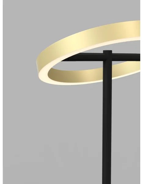 Lampă LED tactilă dimabilă Wofi 8016-104 BREST LED/10,5W/230V negru/auriu