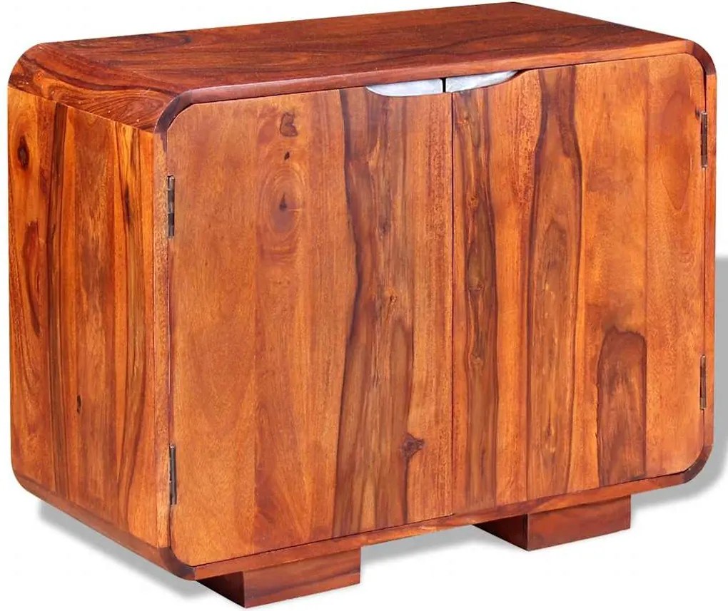 vidaXL Dulap, 75 x 35 x 60 cm, lemn masiv de acacia