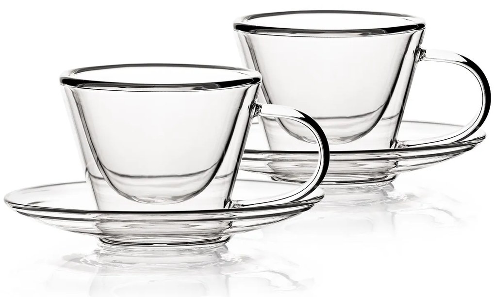 Pahare termo espresso 4Home Elegante Hot&Cool, 80 ml, 2 buc.