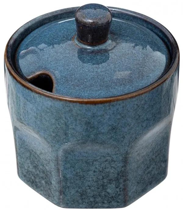 Zaharnita Roma Blue, ceramica,  8 x H 8.8 cm