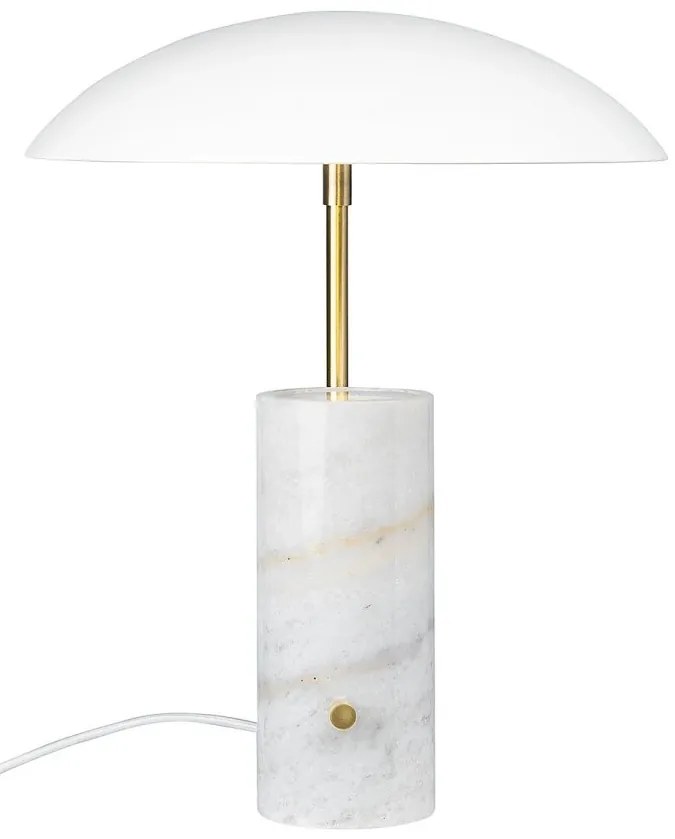 Veioza, lampa de masa design modern Mademoiselle alb