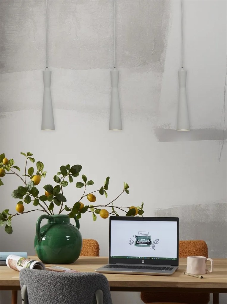 Pendul metal design modern Bordeaux gri